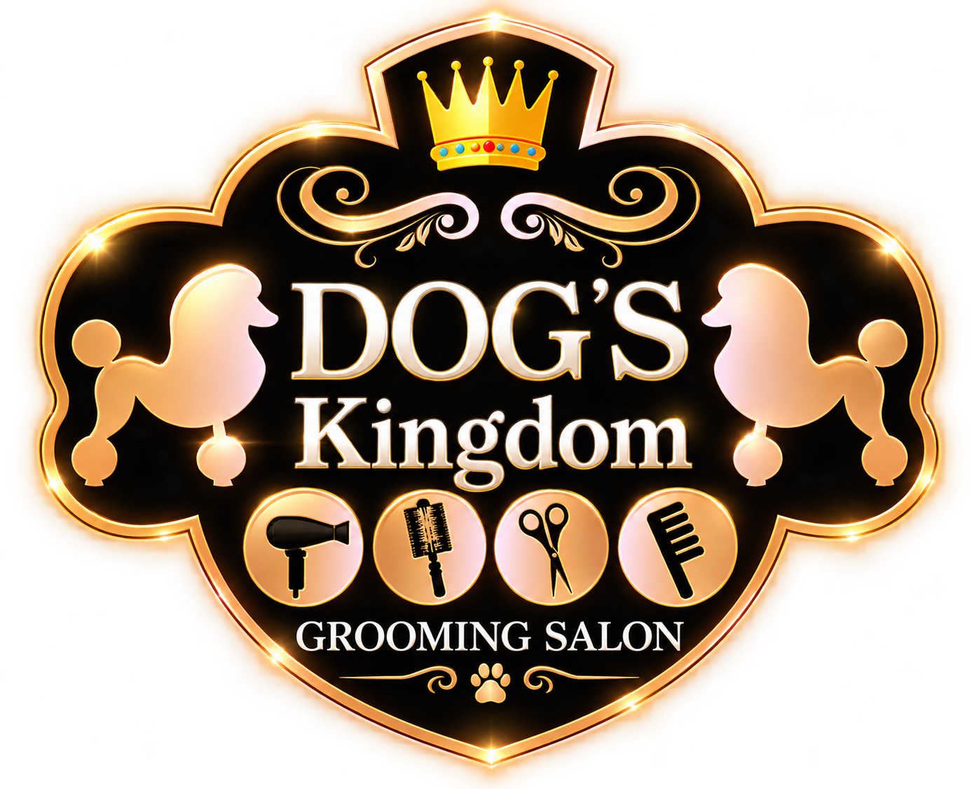 DOG'S KINGDOM logo